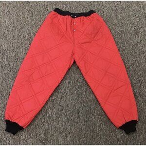 Vintage JC Penney Size Large Red Snow Pants